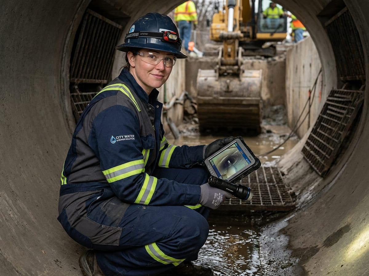 Sewer Line Inspection & Replacement in Cat Spring